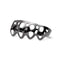 JULIUS 077ACU5 Black / Fangophilia Knuckle Cover